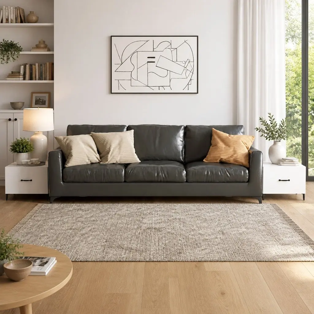 Coffee Tables for Living Room 50 x 50 x 40 cm High Gloss White 2 Piece