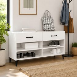 Shoe Cabinet Dimensions: 102 x 35 x 55 cm