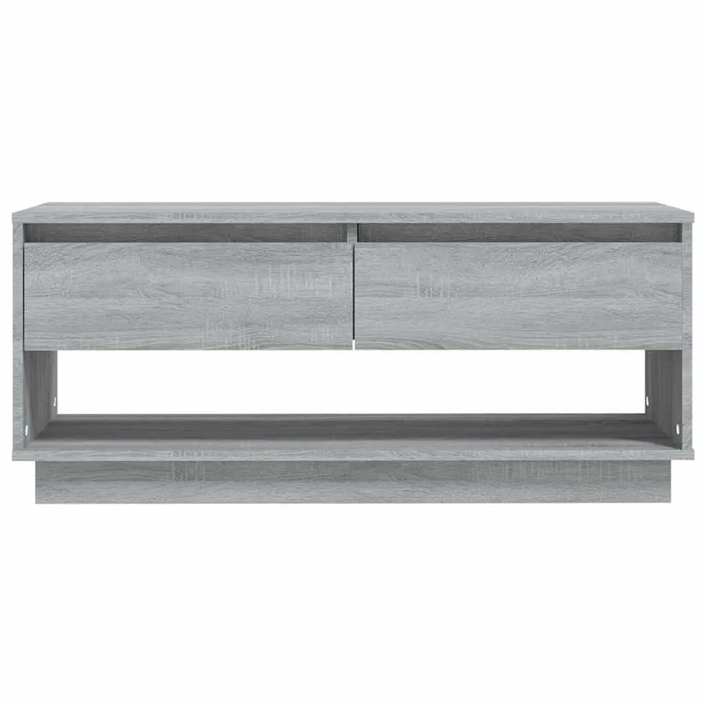 TV Cabinet Living Room Grey Sonoma Engineered Wood 102 x 41 x 44 cm