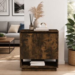 Brown Engineered Wood Sideboard: 70 x 41 x 75 cm Dimensions