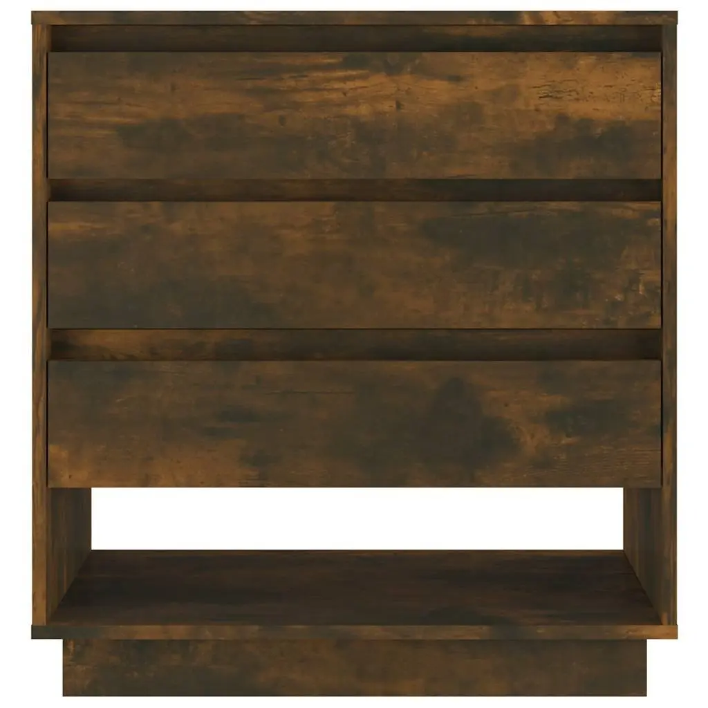 Sideboard for Home Brown Engineered Wood 3 Drawers 1 Compartment