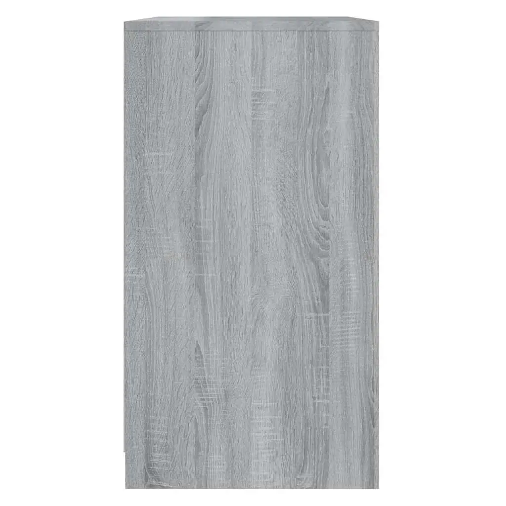 Sideboard Storage Cabinet for Living Room Dining Area Bedroom Grey 70 x 40.5 x 75 cm