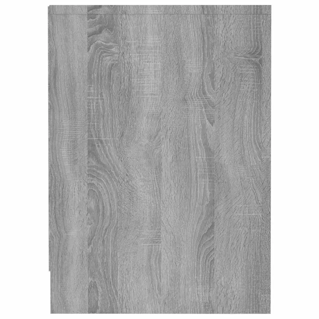 Grey Engineered Wood TV Cabinet