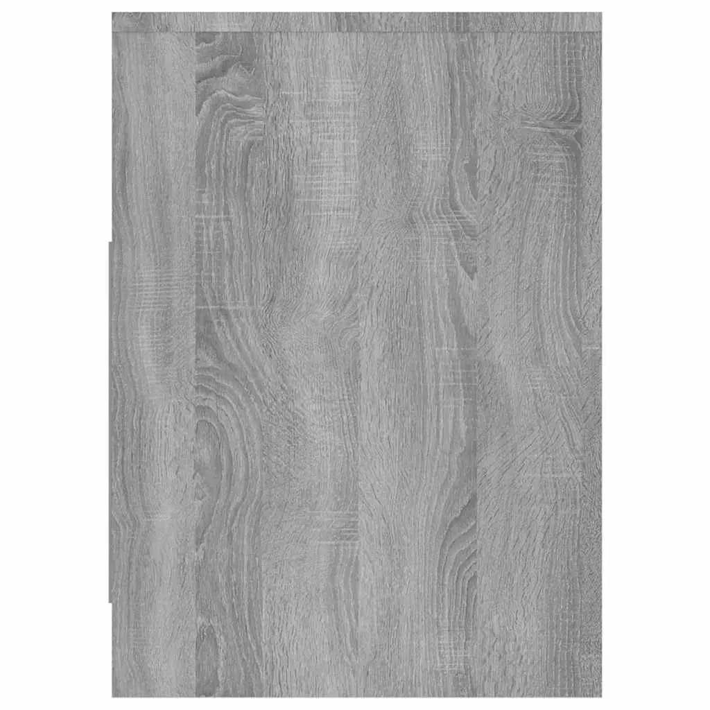 TV Cabinet Living Room Grey 102x37.5x52.5cm Storage Lowboard with Drawers