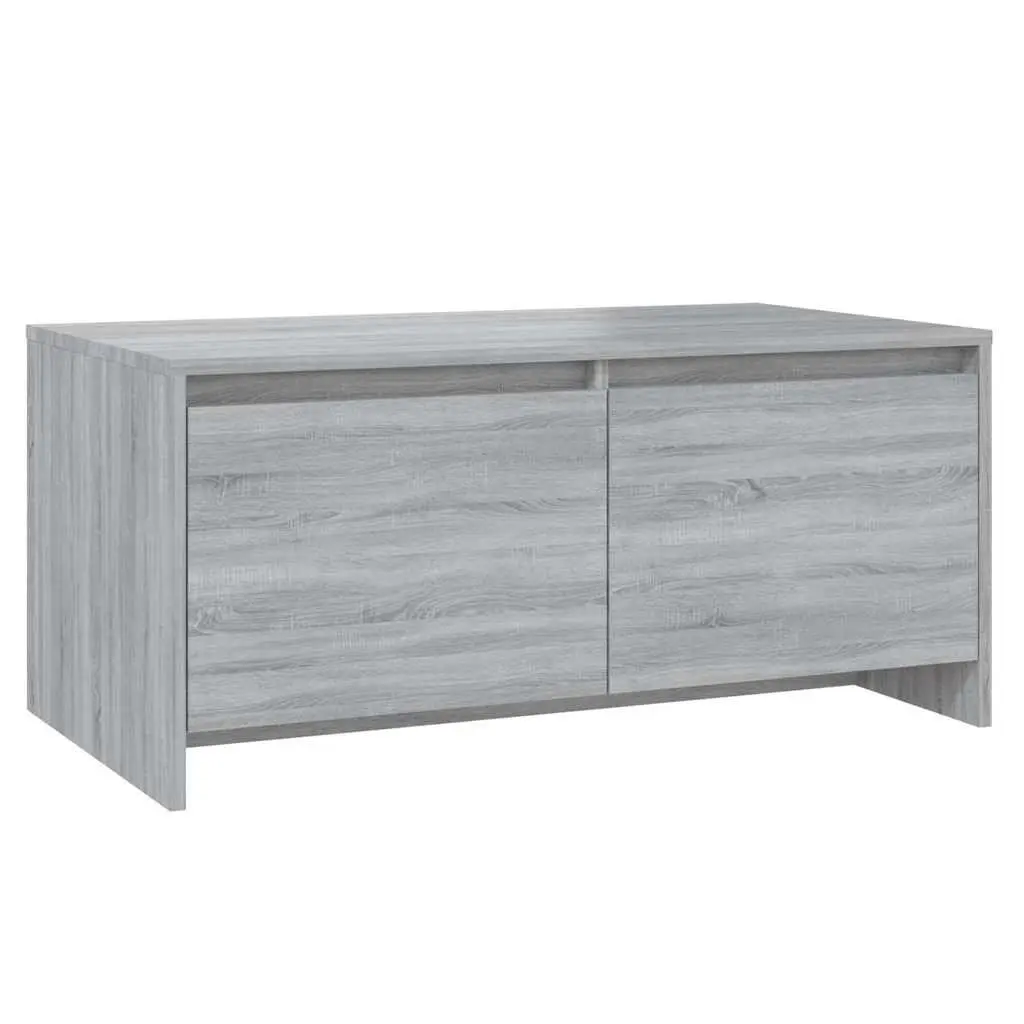 Coffee Table Living Room Grey 90L x 50W x 41.5H cm