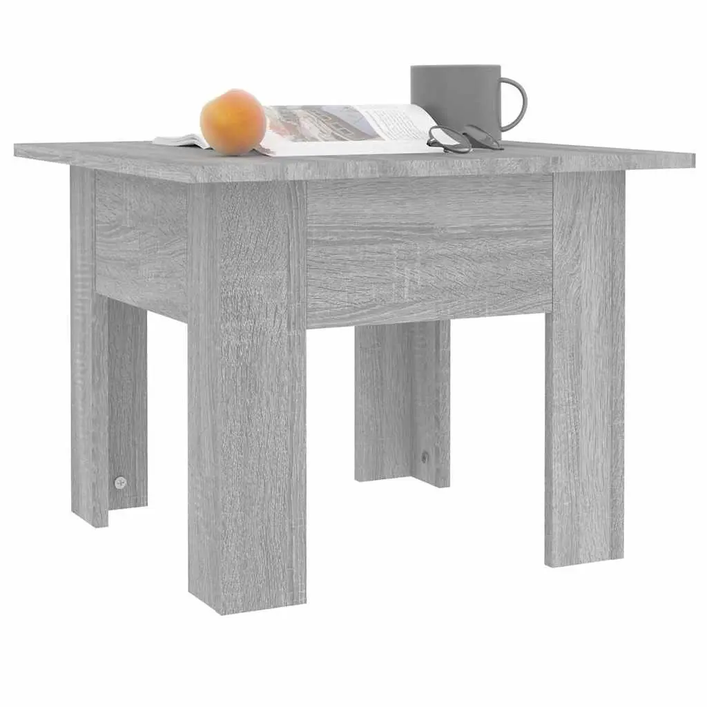 Coffee Table Living Room Grey 55W x 55D x 42H cm
