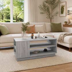 Specifications of Grey Sonoma Modern Coffee Table