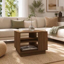 Dimensions of a Modern Coffee Table: 55W x 55D x 43H cm