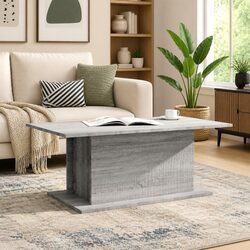 Grey Coffee Table Specifications: 102 x 55.5 x 40 cm