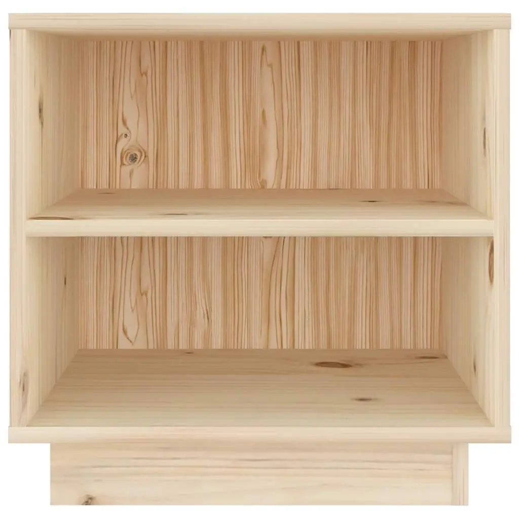 Wooden Bedside Cabinets for Bedroom Storage 40x34x40 cm Brown 2 Piece
