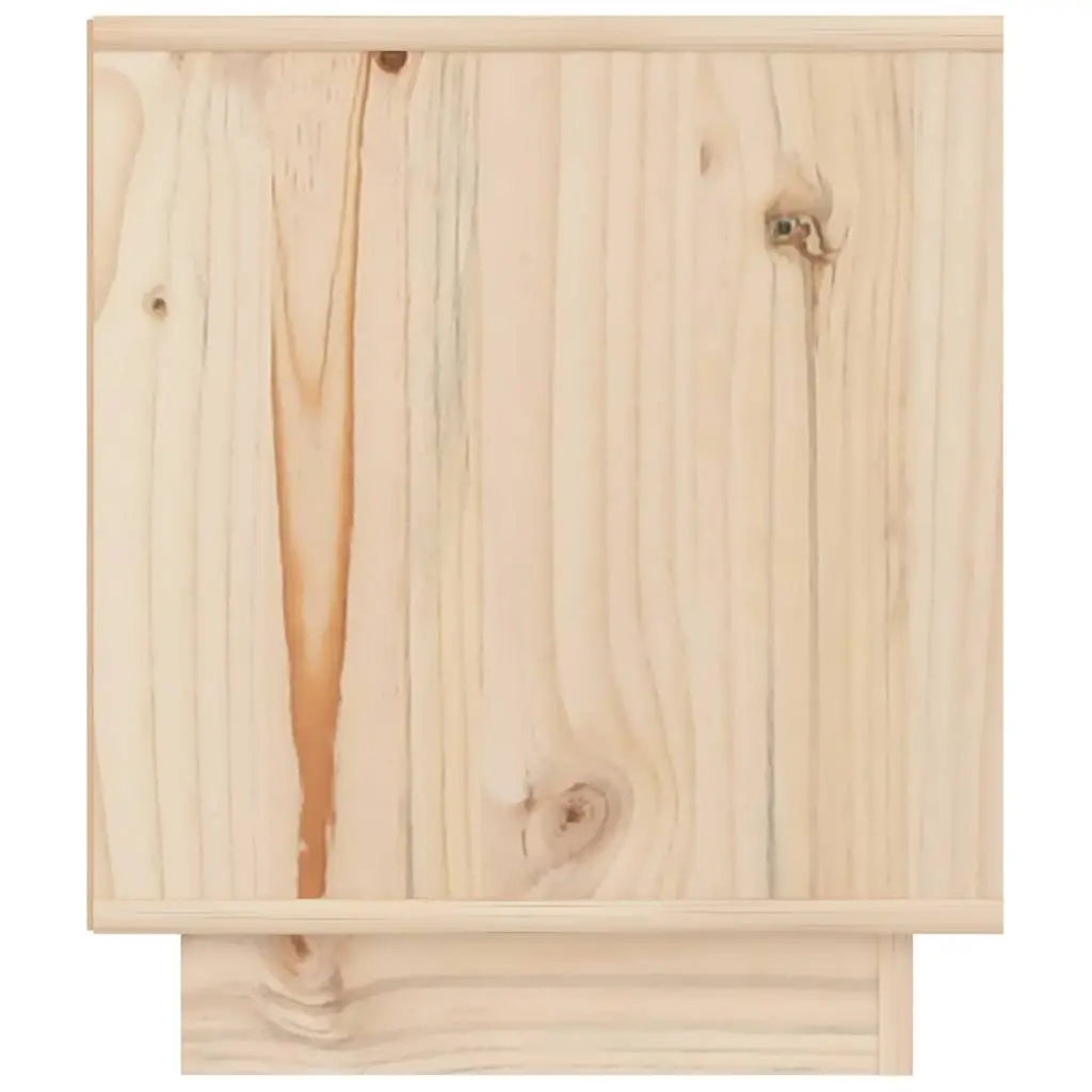 Wooden Bedside Cabinets for Bedroom Storage 40x34x40 cm Brown 2 Piece