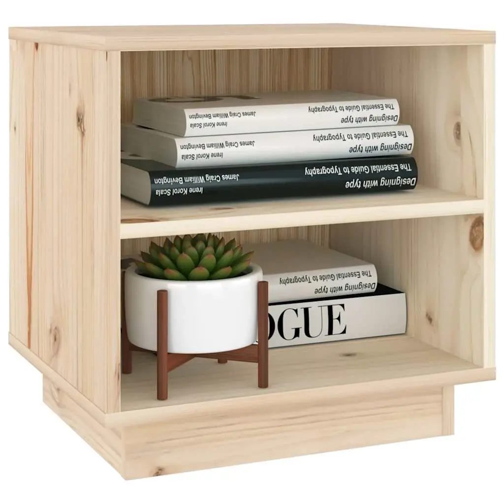Wooden Bedside Cabinets for Bedroom Storage 40x34x40 cm Brown 2 Piece