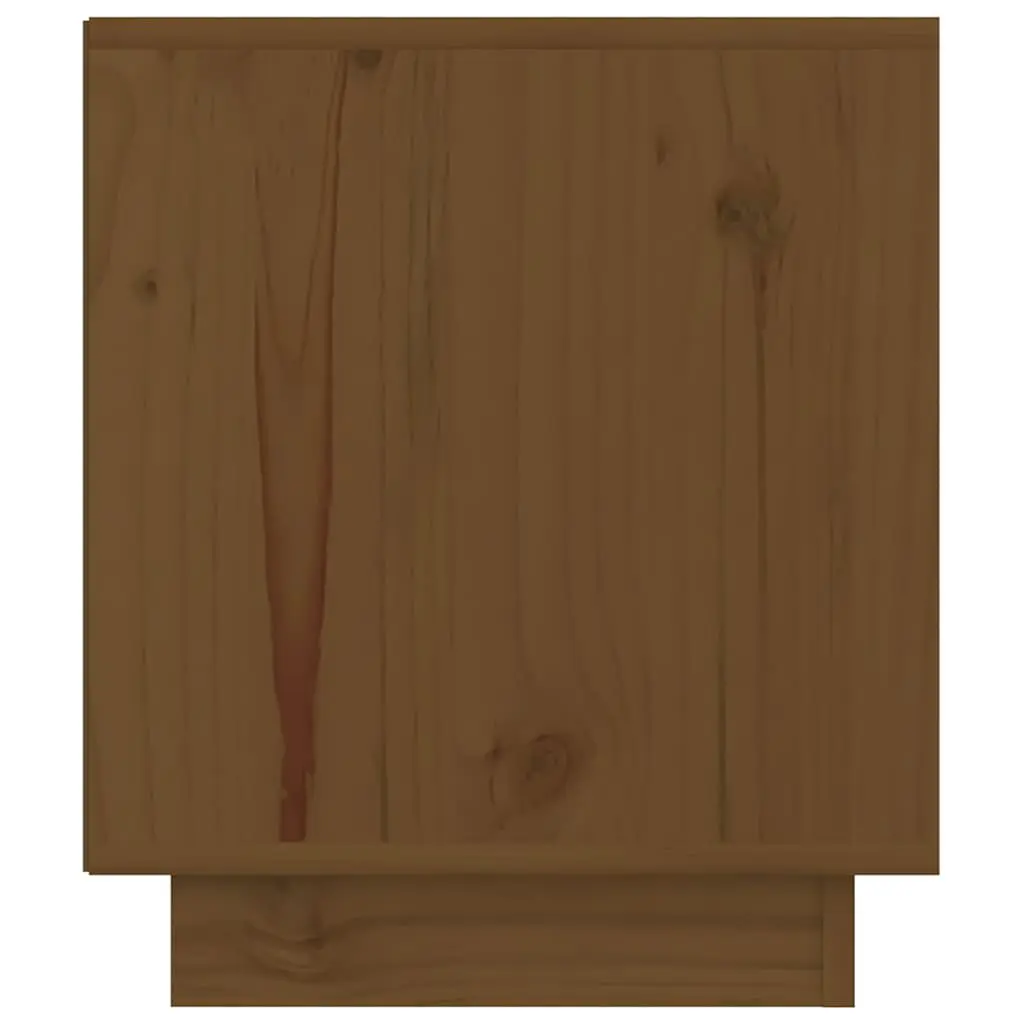 Bedside Cabinets 2 pcs Brown 40x34x40 cm Solid Wood Storage Tables