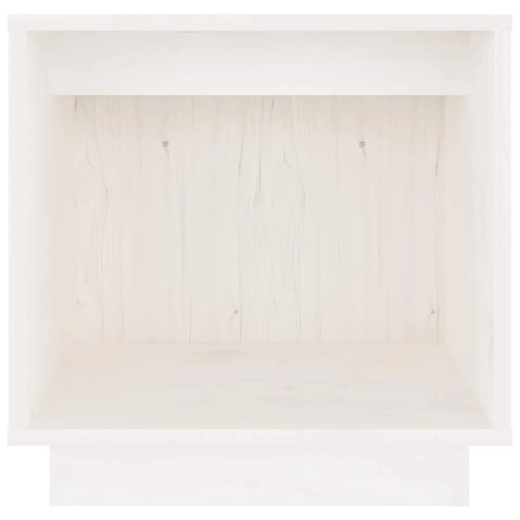 Bedside Tables for Bedroom 40x30x40 cm Set of 2 White Storage Side Cabinets