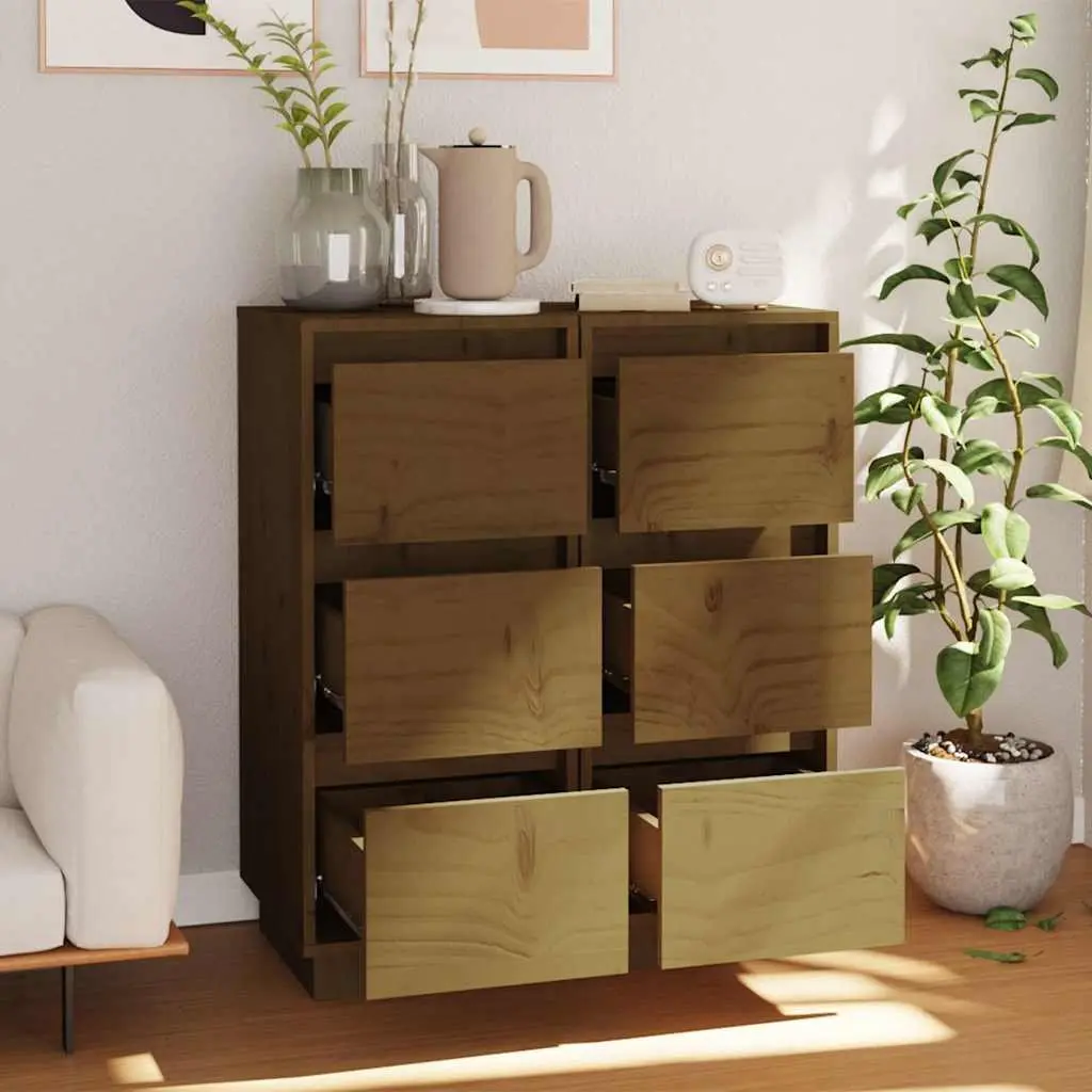 Solid Wood Sideboard Cabinet