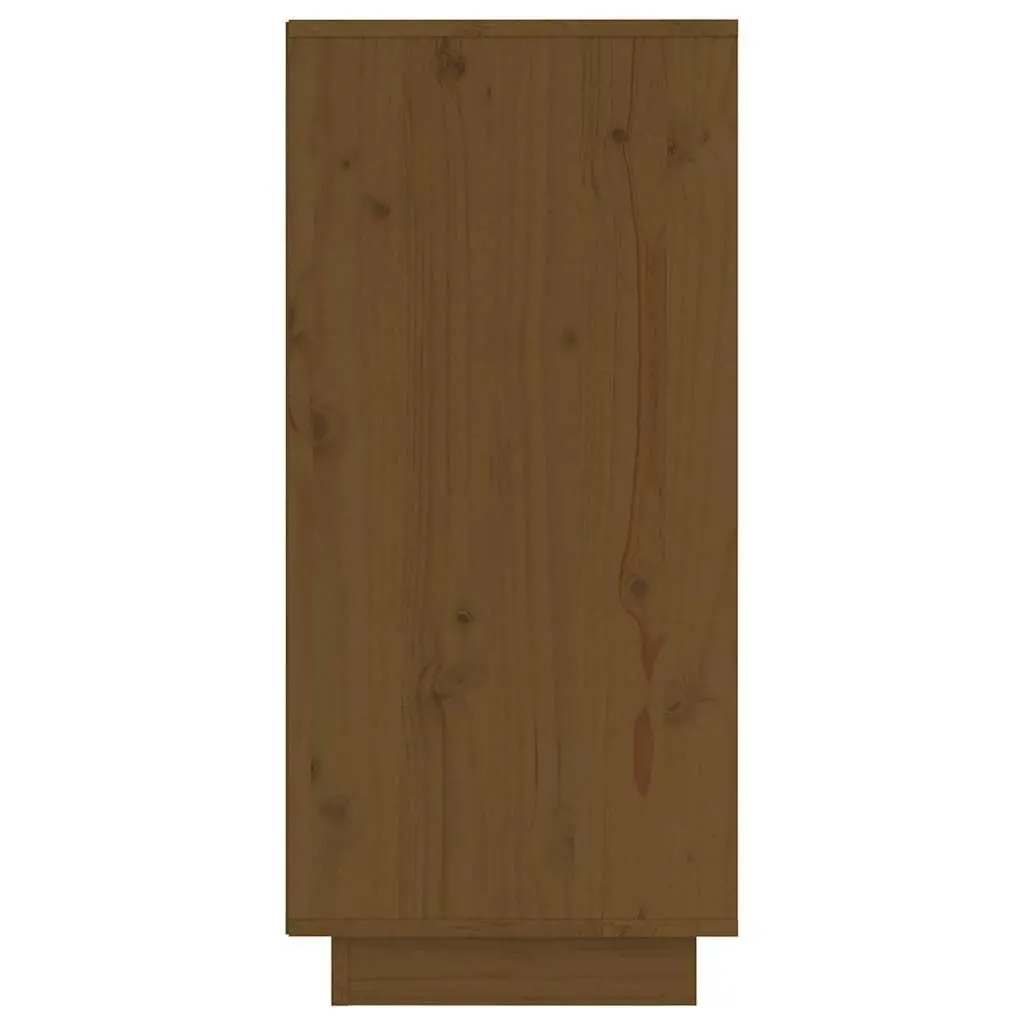 Wooden Sideboard Storage Cabinet for Living Room 31.5W x 34D x 75H cm