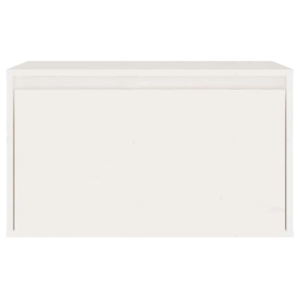 Wall Cabinet White Decorative Floating Shelving Unit Storage Display Organiser