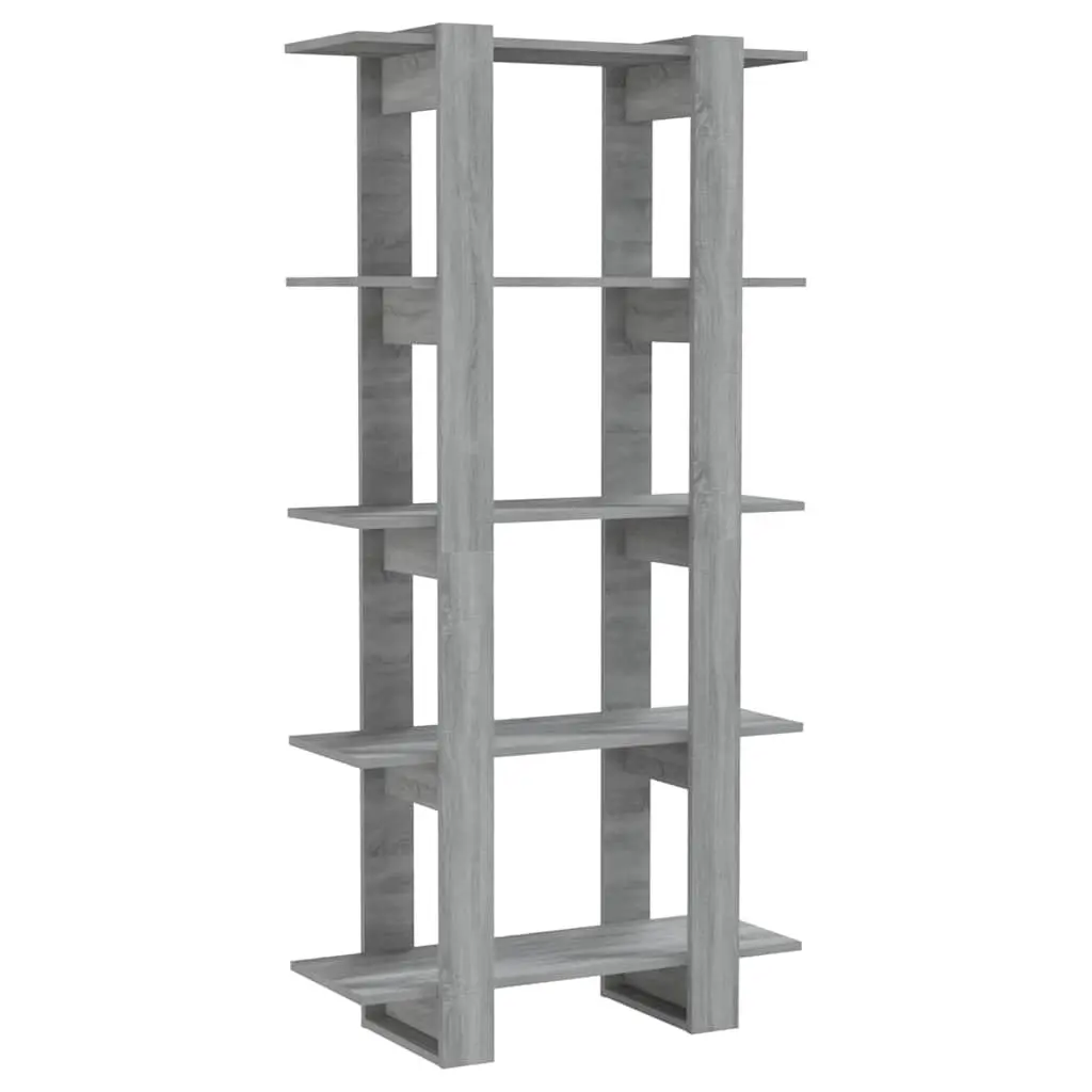 Grey Sonoma Engineered Wood Book Cabinet