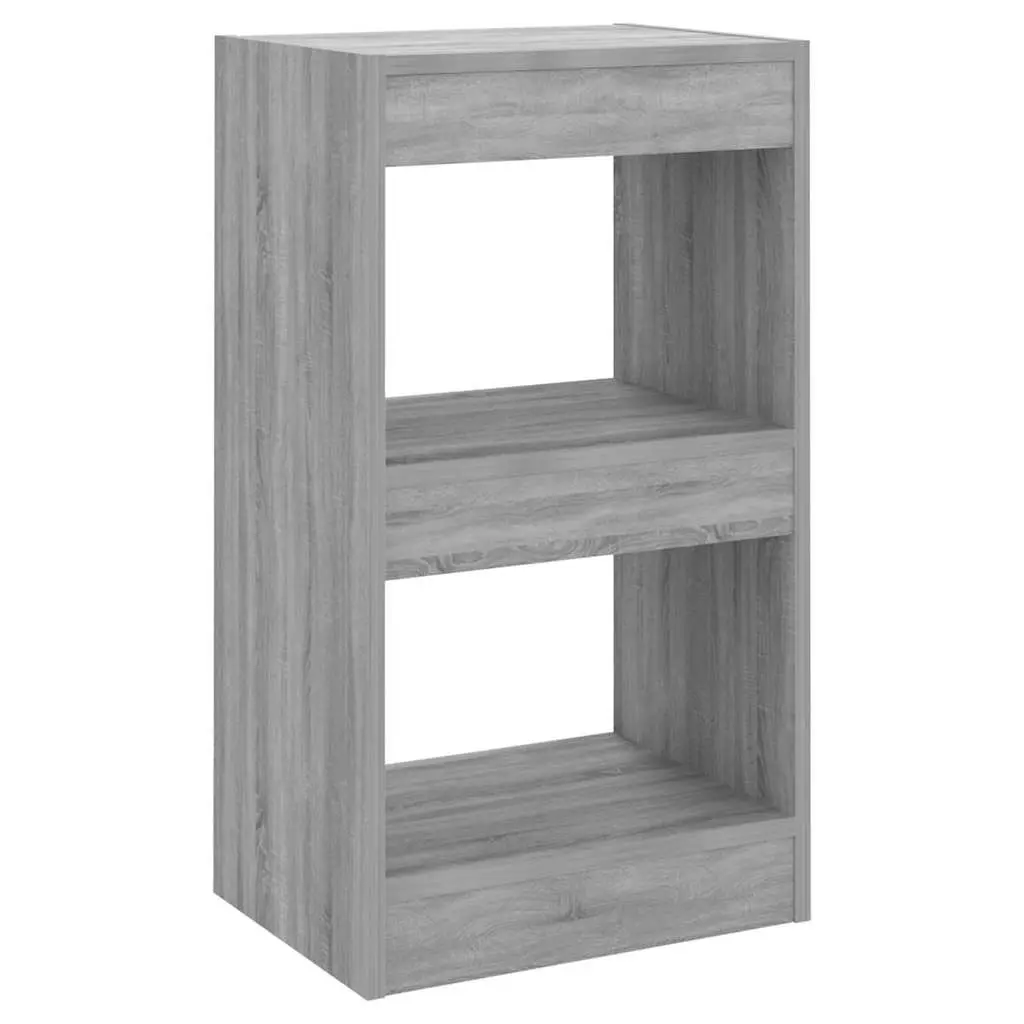 Book Cabinet Room Divider Grey Shelving Storage Display Organiser