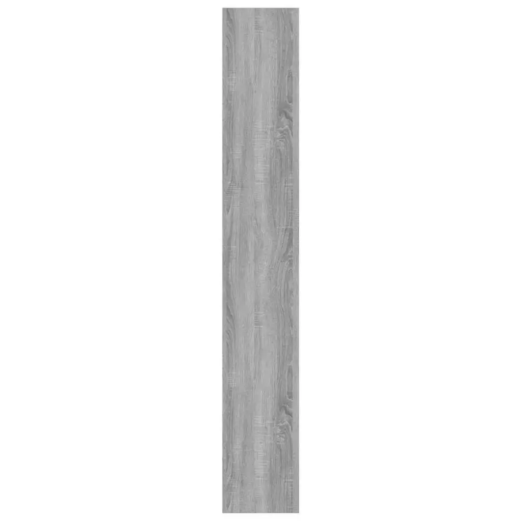 Grey Sonoma 40x30x198cm Bookshelf Storage Unit Room Divider for Living Room and Hallway