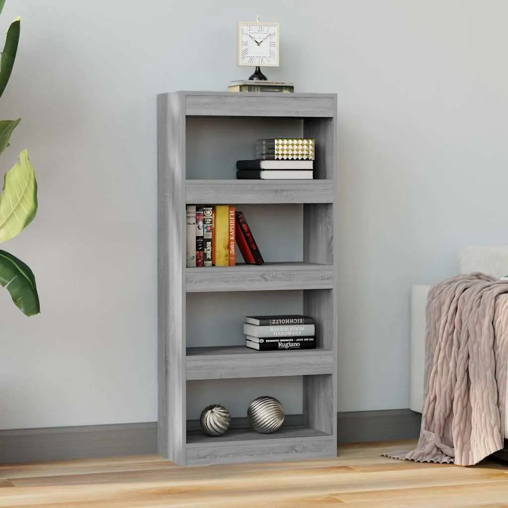 Grey Sonoma Book Cabinet Room Divider