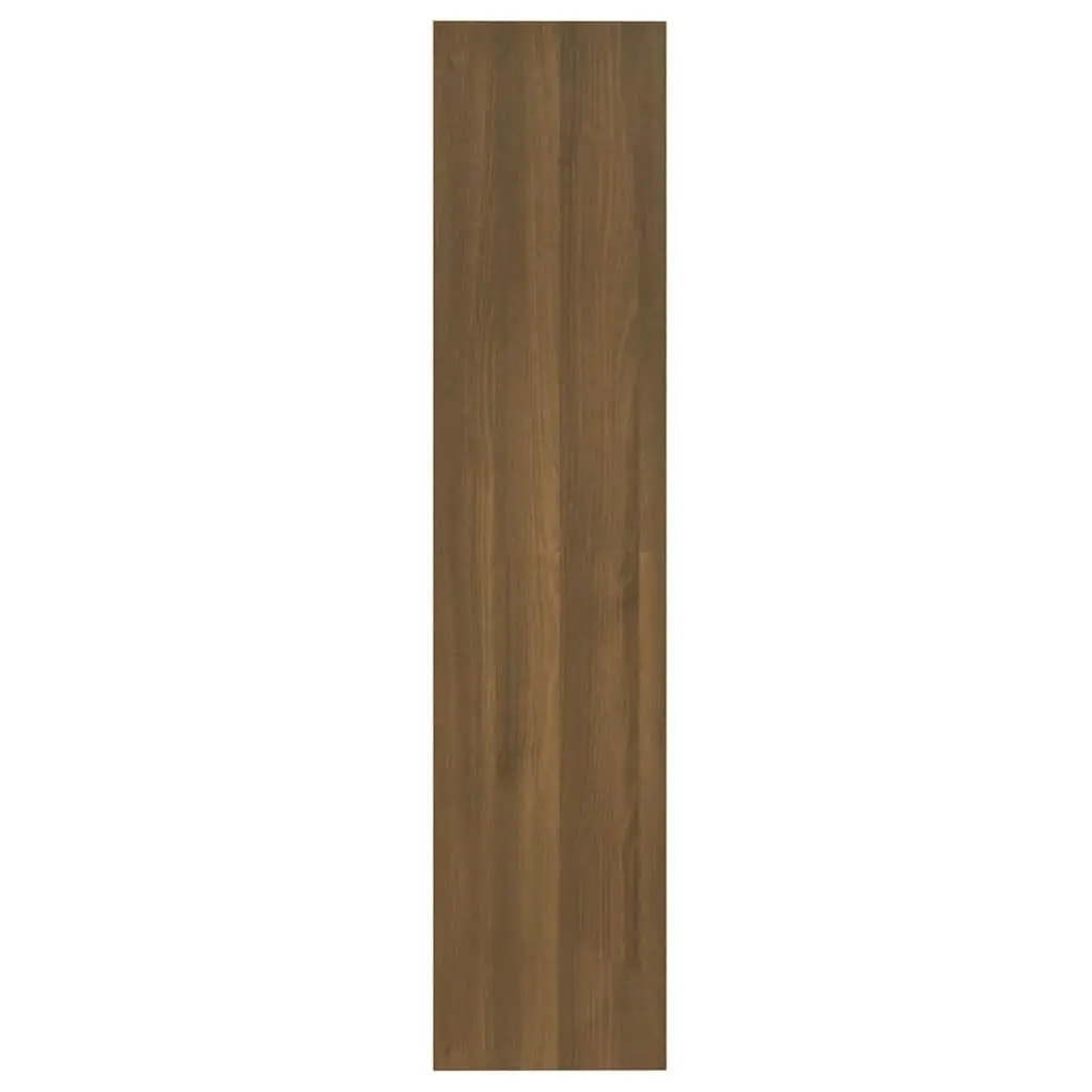 Book Cabinet Room Divider Brown Oak 60x30x135 cm