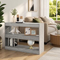 Grey Sonoma Book Cabinet Dimensions: 100x30x72cm