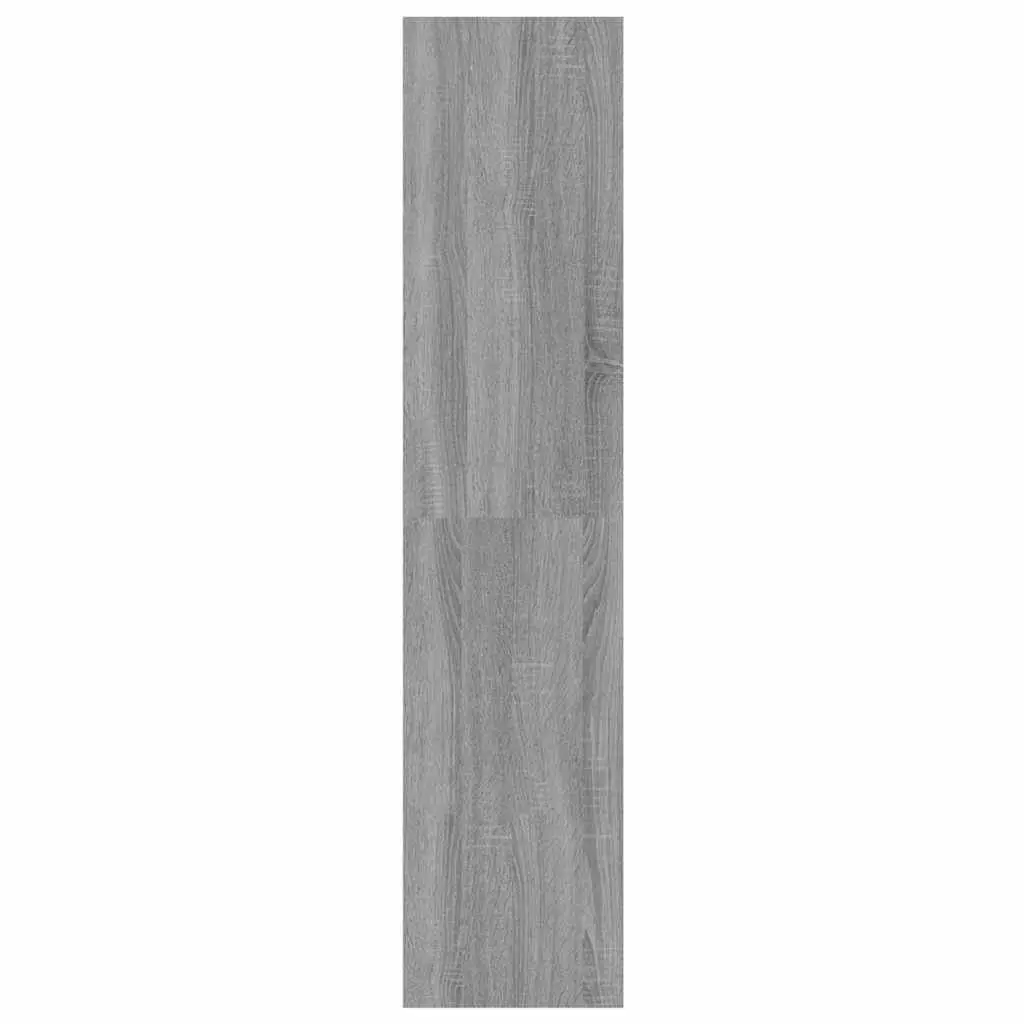 Book Cabinet Room Divider Grey Shelving Storage Unit Organiser Display Stand