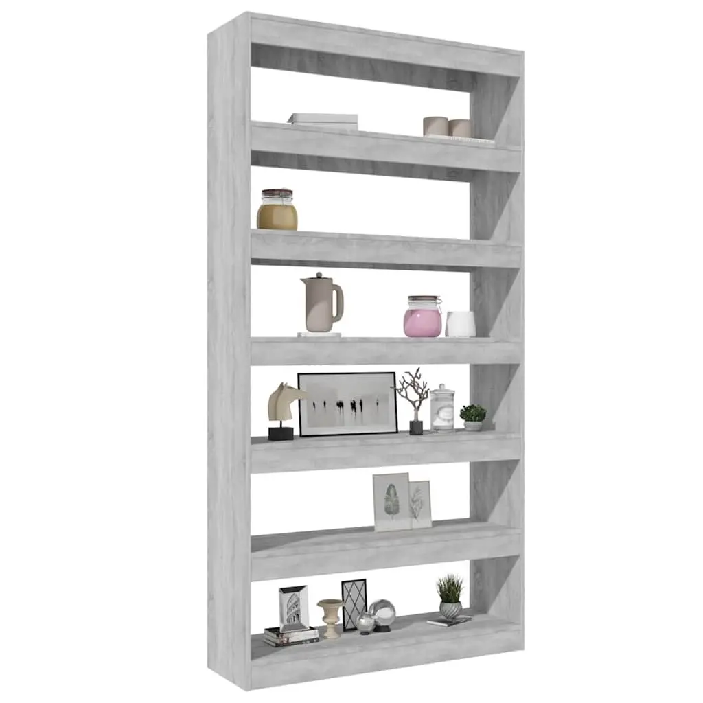 Grey Sonoma Wooden Book Cabinet