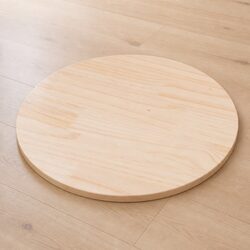 50cm Round Solid Pinewood Table Top Specifications