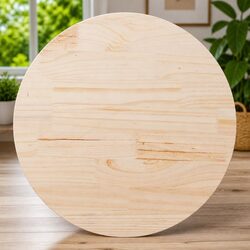 Specifications of Round Solid Wood Table Top Ø80cm 2.5cm
