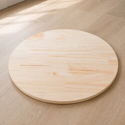 Specifications of Round Solid Wood Table Top Ø80cm 2.5cm