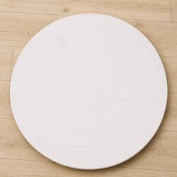 Round Dining Coffee Table Top - 50cm White Pine