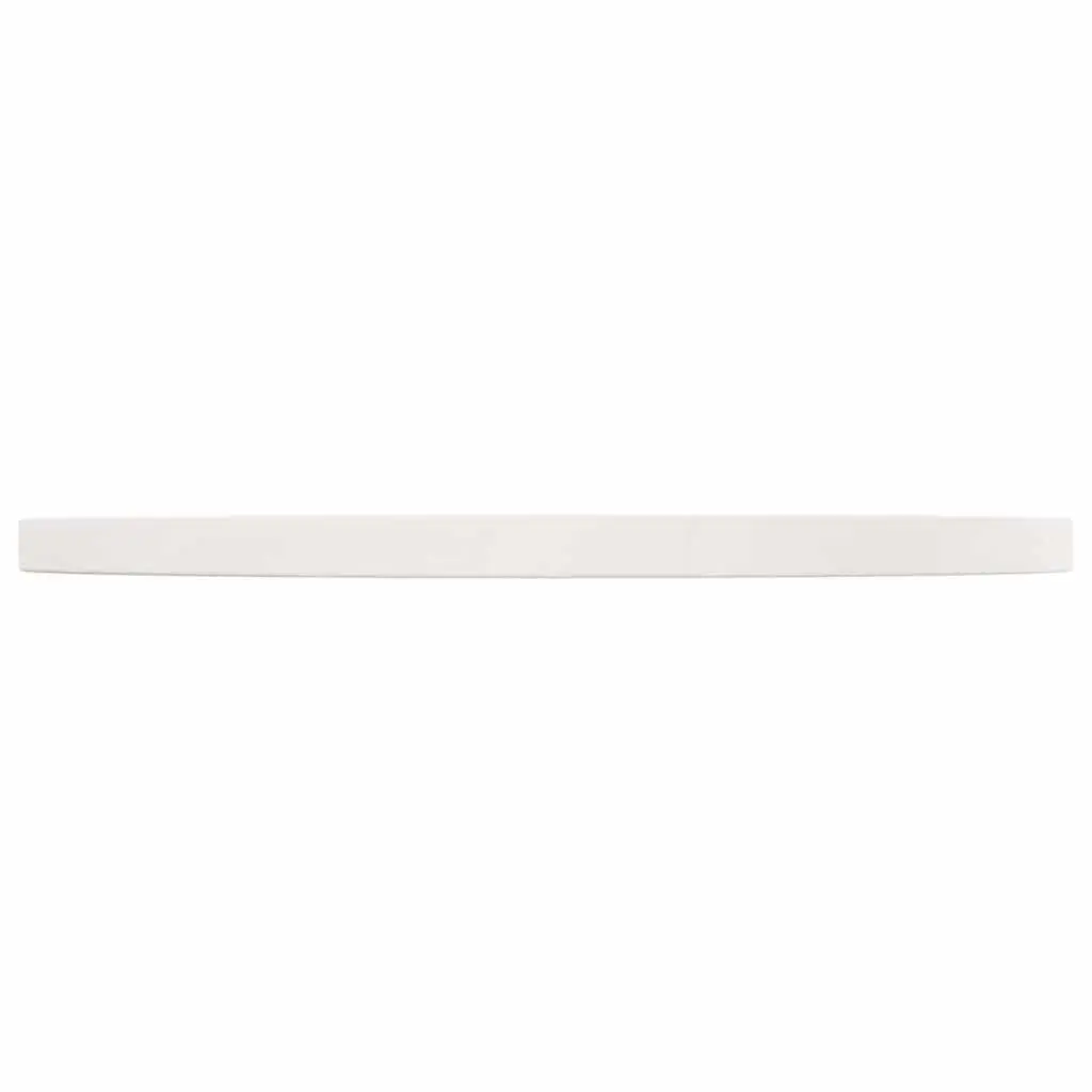 Round Table Top White Solid Wood Pine Indoor Dining Coffee Tabletop Ø60cm
