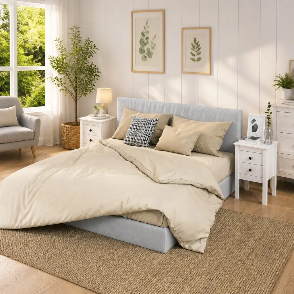 Bedside Cabinet Set 2 pcs 40x35x61.5 cm