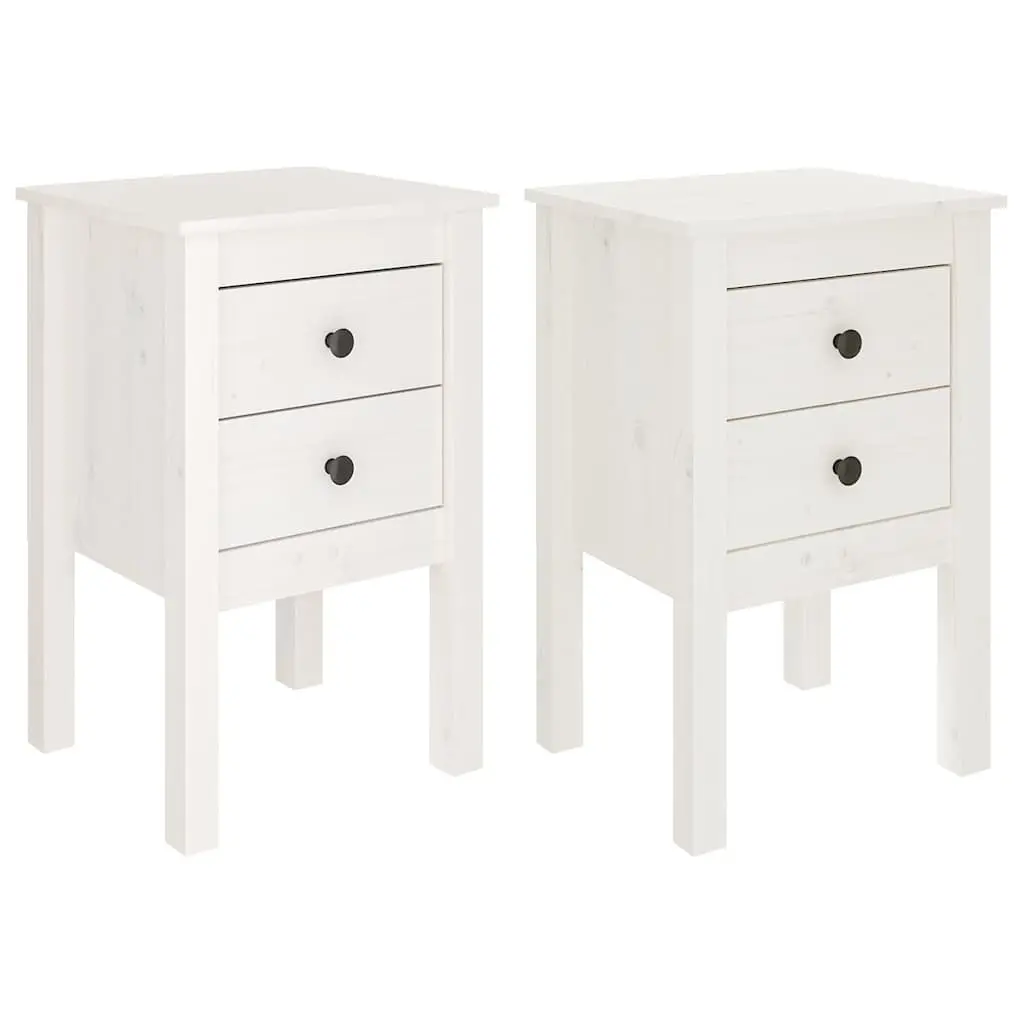 Bedside Cabinet Set 2 pcs 40x35x61.5 cm