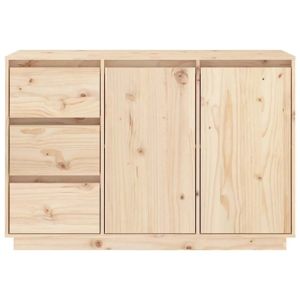 Solid Pine Sideboard with 2 Doors and 3 Drawers