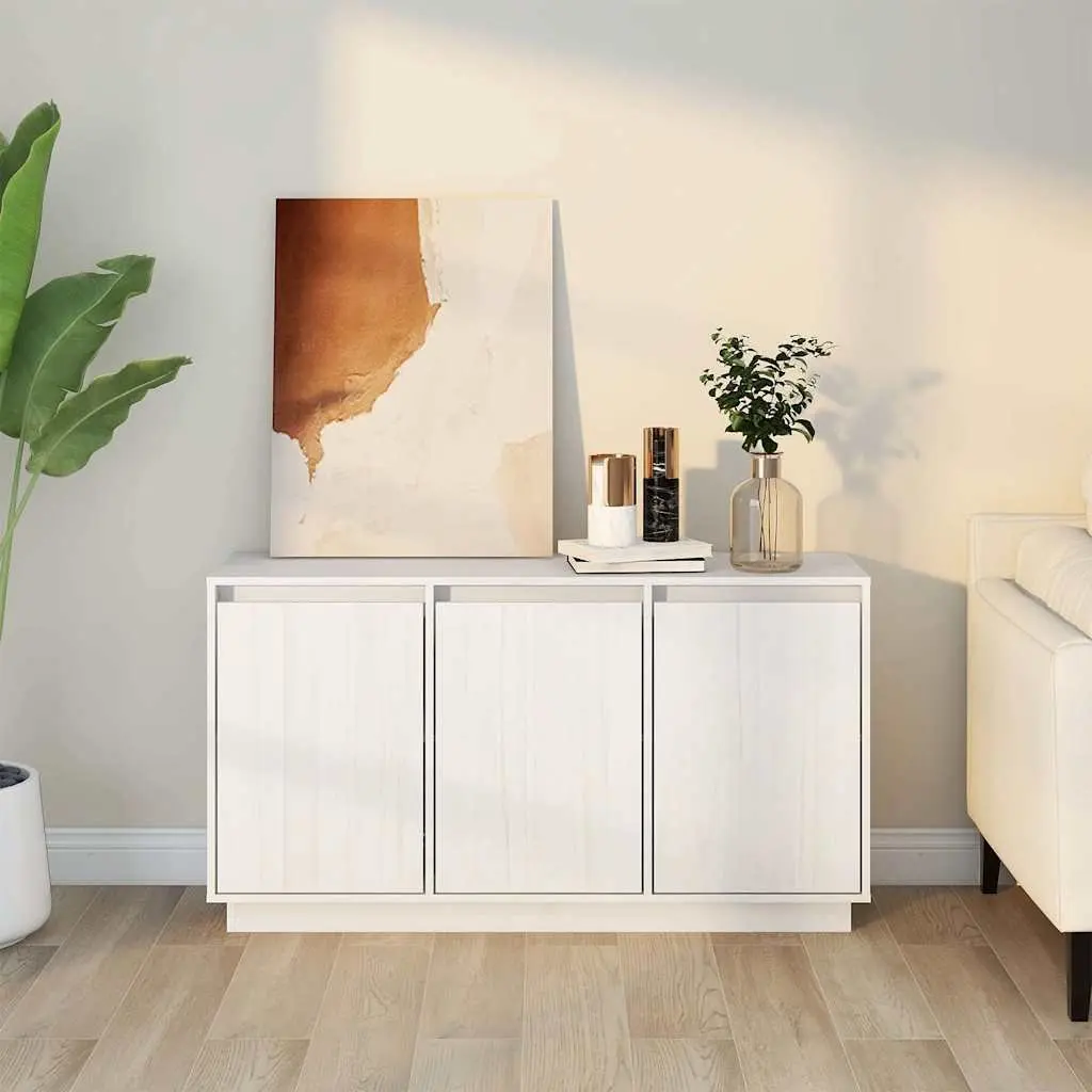 White Modern Sideboard Storage Cabinet