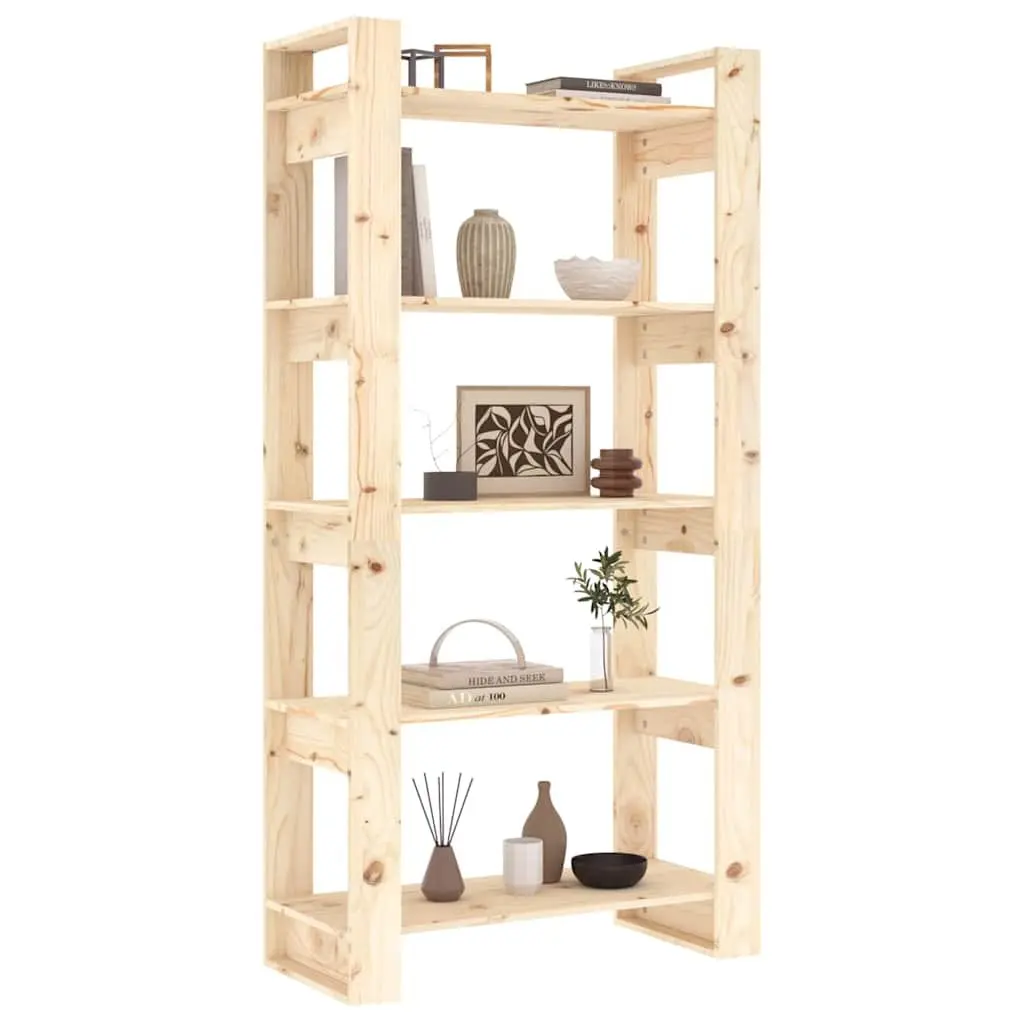 Solid Wood Book Cabinet