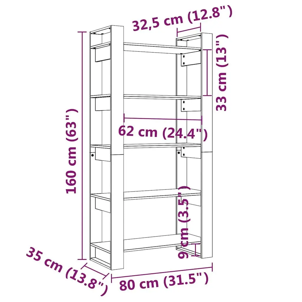 Solid Wood Book Cabinet