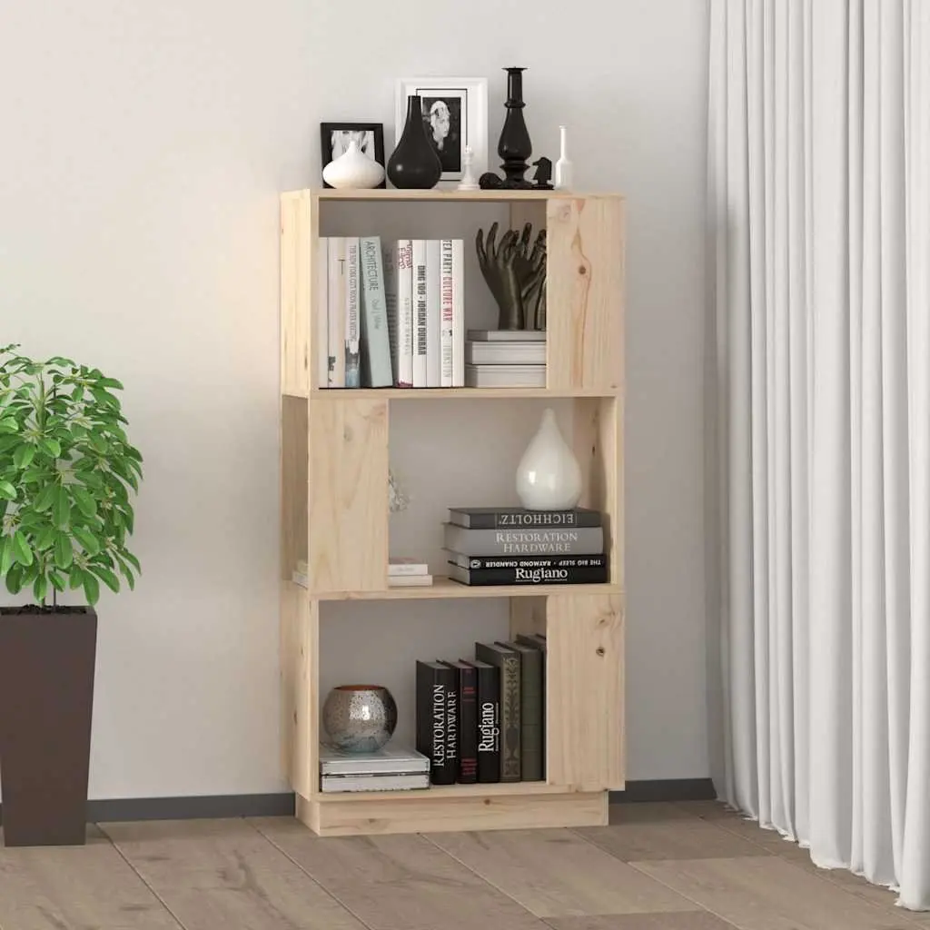 Solid Pine Book Cabinet Room Divider