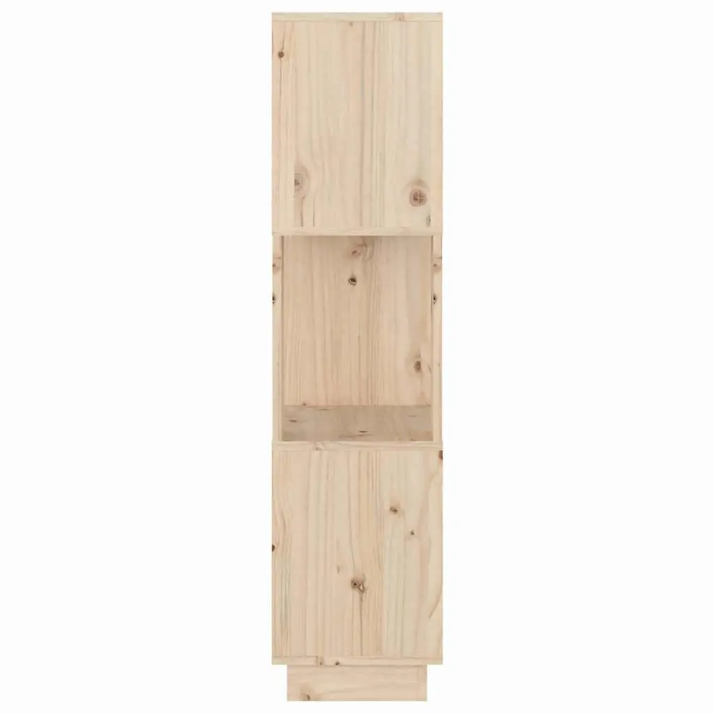 Solid Pine Book Cabinet Room Divider