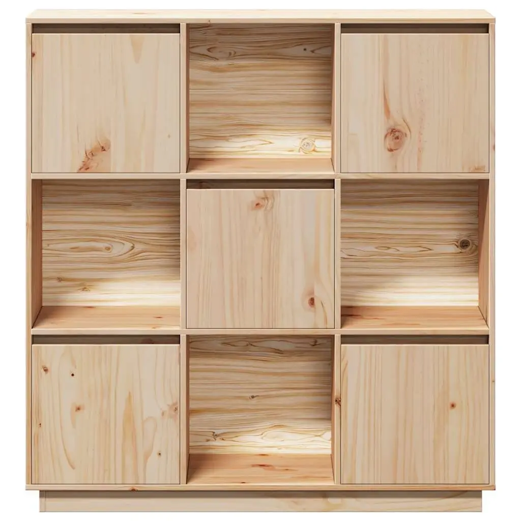 Highboard Cabinet Storage Buffet 110.5x35x117cm 5 Door Furniture