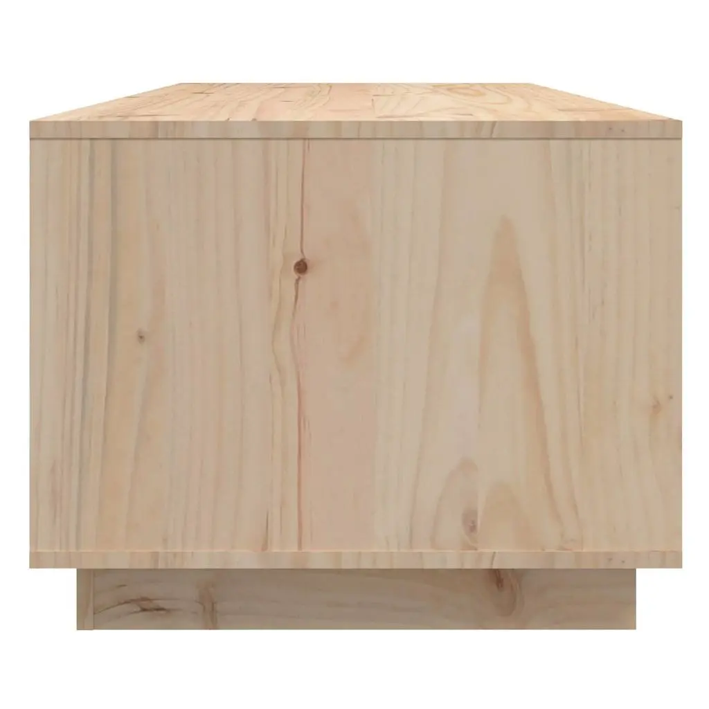 Solid Pine Wood Coffee Table 110x50x40cm