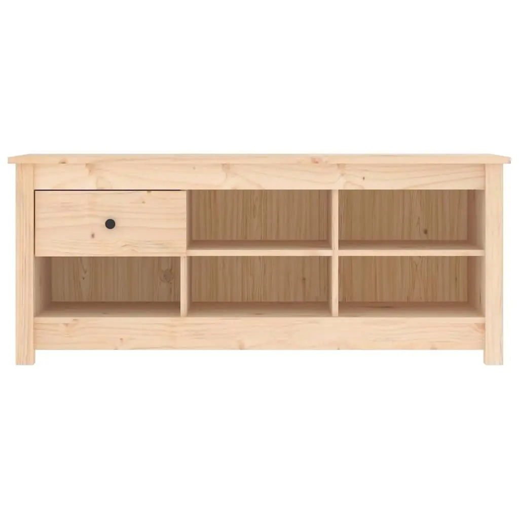 Shoe Cabinet 110x38x45.5 cm Brown Wooden Storage Rack Organiser Cupboard