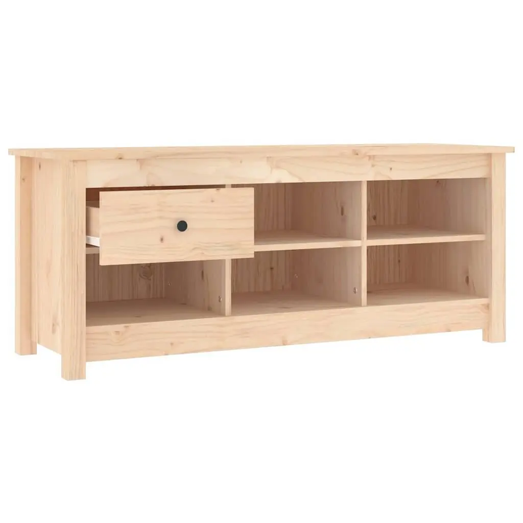 Shoe Cabinet 110x38x45.5 cm Brown Wooden Storage Rack Organiser Cupboard