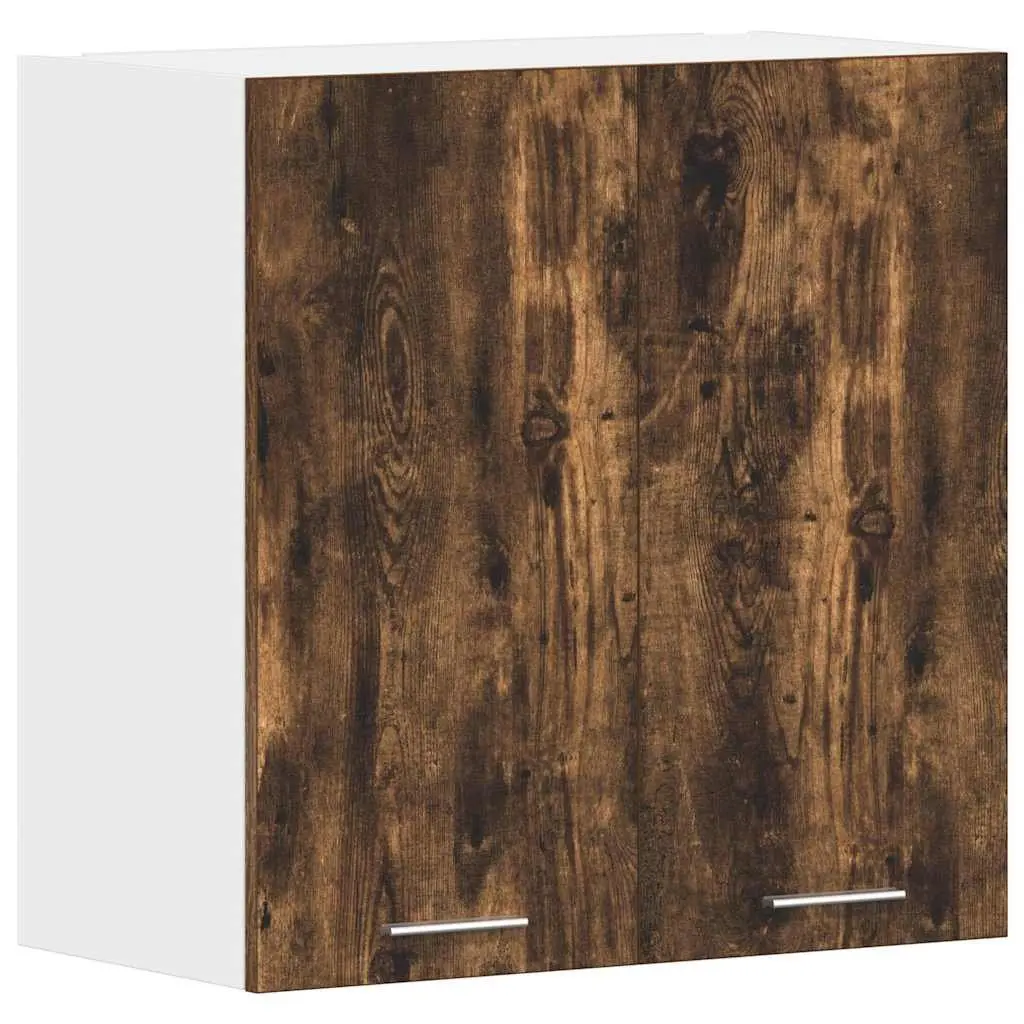Hanging Cabinet Kitchen Storage Engineered Wood Brown 60x31x60 cm Wall Mount