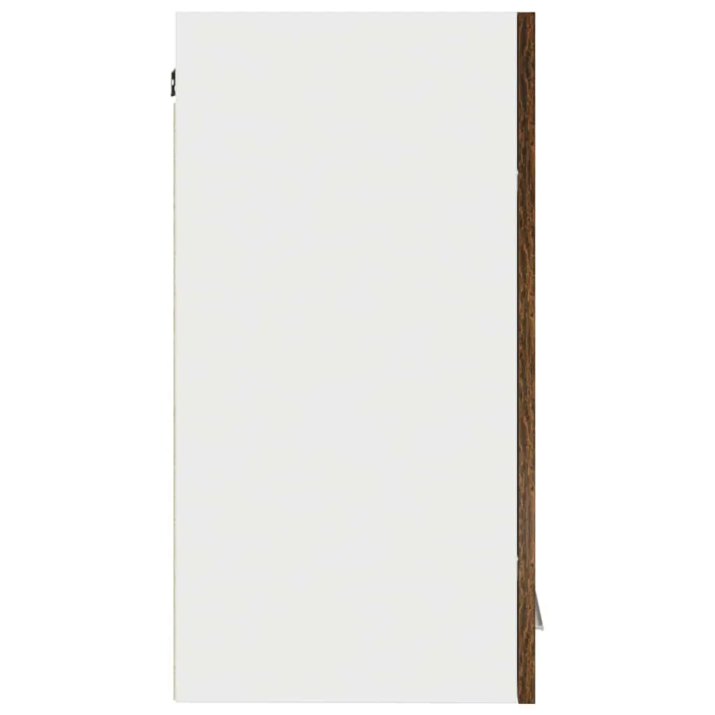 Hanging Cabinet Kitchen Storage Engineered Wood Brown 60x31x60 cm Wall Mount