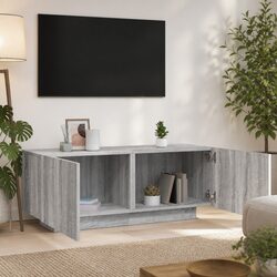 Grey TV Cabinet Specifications: 100W x 35D x 40H cm
