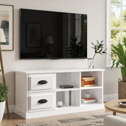 TV Cabinet Specifications: High Gloss White, Engineered Wood